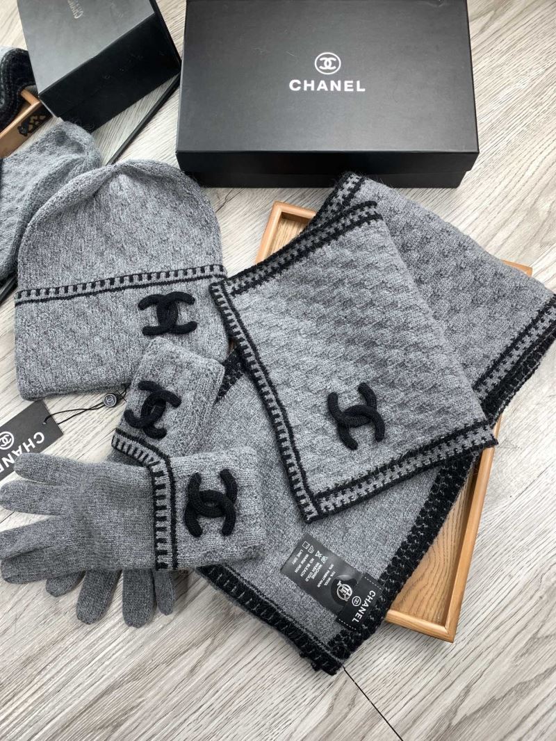 Chanel Caps Scarfs